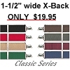 Classic Series single clip suspenders cost only $19.95